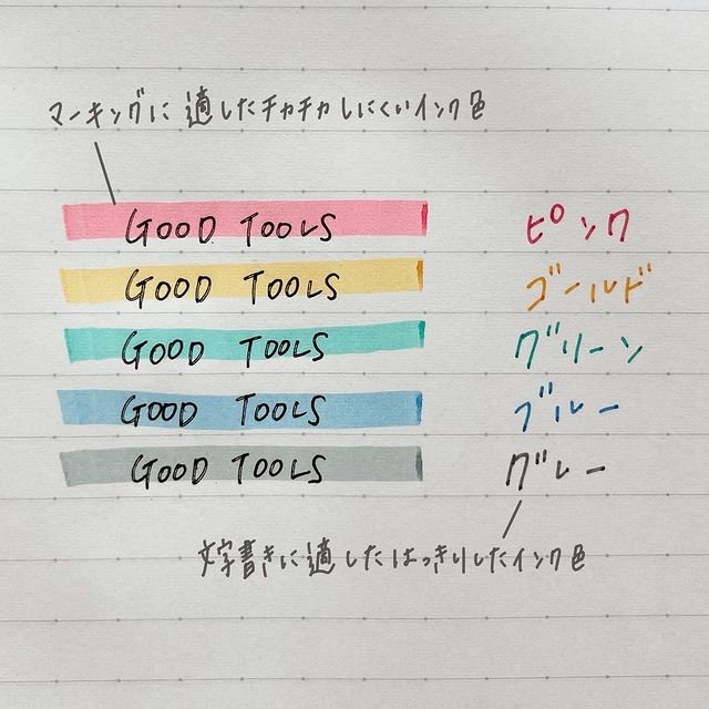 コクヨの白文具シリーズ GOOD TOOLS グッドツールズ 徹底紹介（9）