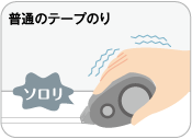 普通のテープのり