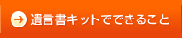 �⌾���L�b�g�łł��邱��