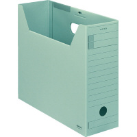 ファイルボックス−FS<Fタイプ>フタ付きA4 緑