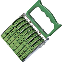 回転印 欧文数字 初号8連 明朝体