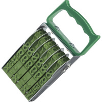 回転印 欧文数字 特大号6連 明朝体