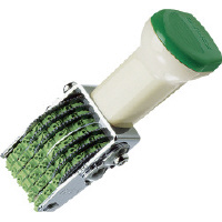 回転印欧文数字5号6連明朝体