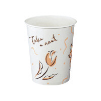 給茶器用紙コップ花柄156ml 3000個入り