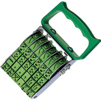 回転印 欧文数字 初号6連 明朝体