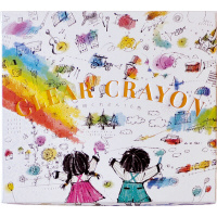 透明くれよん16色