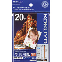 IJP用写真用紙 印画紙原紙 高光沢・厚手L 20枚