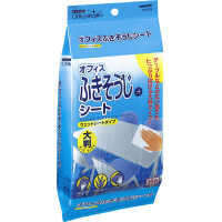 <オフィスキレピカ>オフィスふきそうじシート 210x250mm 35枚