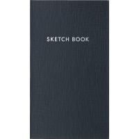 野帳スケッチ3mm方眼チャコールブラック