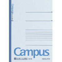 キャンパスノート4号(B6)中横罫40枚