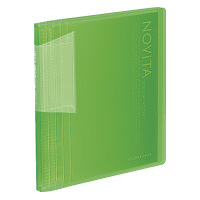 ポストカードホルダー<ノビータ>60枚透明ライトグリーン