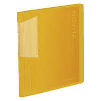 ポストカードホルダー<ノビータ>60枚透明黄