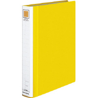 チューブファイル<エコツインR>A4縦 30mm300枚収容2穴黄