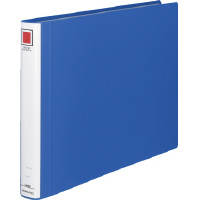 チューブファイル<エコツインR>A3横 30mmとじ 2穴青