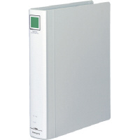 チューブファイル<エコツインR>A4縦 40mmとじ 2穴シルバー