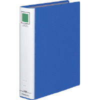 チューブファイル<エコツインR>B5縦 40mmとじ 2穴青