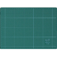 カッティングマット(両面仕様)3mm厚220×300mmグリーン