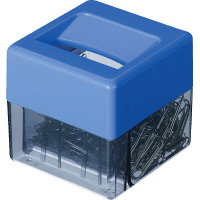 マグネットボックス ゼムクリップ(小)50g(約208本)入 青