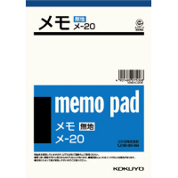 メモ176x125mm66枚