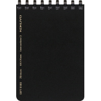 ソフトリング方眼罫70枚A7黒