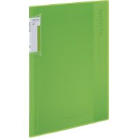 クリヤーブック〈ノビータ〉(固定式)A4・20枚・LG