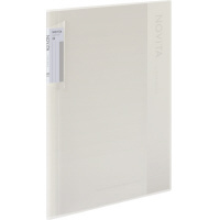 クリヤーブック〈ノビータ〉(固定式)A4・20枚・W