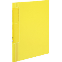 クリヤーブック<ノビータ>固定A4縦 ウェーブカット40枚黄