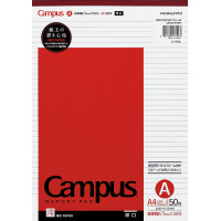 キャンパスレポートパッドA4 厚口A罫 50枚
