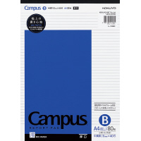 キャンパスレポートパッドA4 厚口B罫80枚
