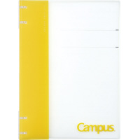 キャンパスノートのように使えるバインダー(2X2リング)B5 26穴