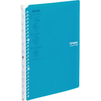 キャンパスバインダー<スマートリング60>PP表紙B5縦 26穴青緑