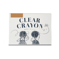 透明くれよん5本 ちゃ