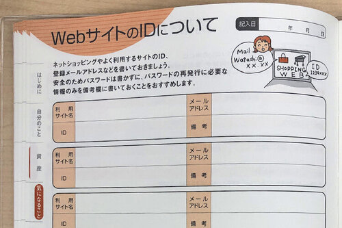 若い世代にもおすすめしたいエンディングノートの書き方と活用法６