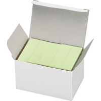 再生紙ふせん＜Ｋ２＞　５０mmＸ１５mm　緑色２５本入り
