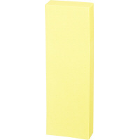 再生紙ふせん＜Ｋ２＞　７５mmＸ２５mm　黄色２本入り