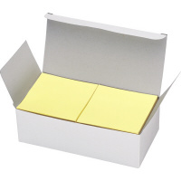 再生紙ふせん＜Ｋ２＞　７５mmＸ７５mm　黄色１０冊入り