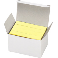 再生紙ふせん＜Ｋ２＞７５mmＸ１２．５mm　黄色２０本入り