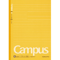 キャンパスノート(ドット入り罫線カラー表紙)(普通横罫)