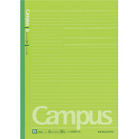 キャンパスノート(ドット入り罫線カラー表紙)(中横罫)