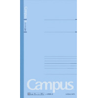 キャンパスノート(スリムB5 サイズ)中横罫30枚青