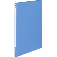 レバーファイル ＭＺ 色厚板紙 B4縦 10mmとじ 青