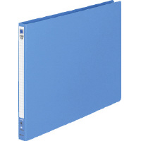 レバーファイル ＭＺ 色厚板紙 A4横 10mmとじ 青