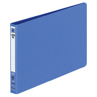 レバーファイルＺ式色厚板紙B6横12mm120枚収容青