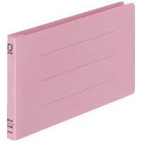 統一伝票用フラットファイル樹脂製とじ具B4 1／3横ピンク