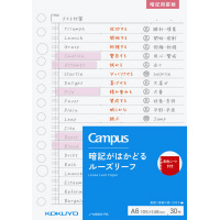 �L�����p�X�@�ËL���[�Y���[�tA6�T�C�Y30���ԃV�[�g�t��