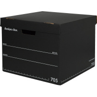 バンカーズボックス 705ボックス フルブラック (3P)