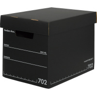 バンカーズボックス 702ボックス フルブラック (3P)