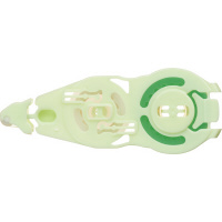 限定テープのり・ポジティブ&リラックス・(しっかり貼る詰替)緑