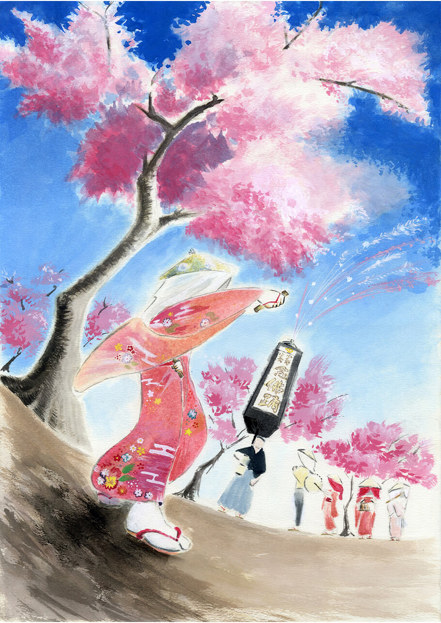 伊佐沢の念佛踊り