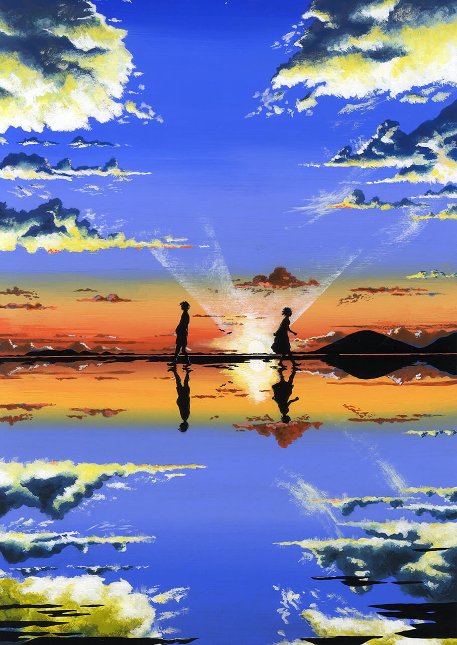 香川の天空の鏡